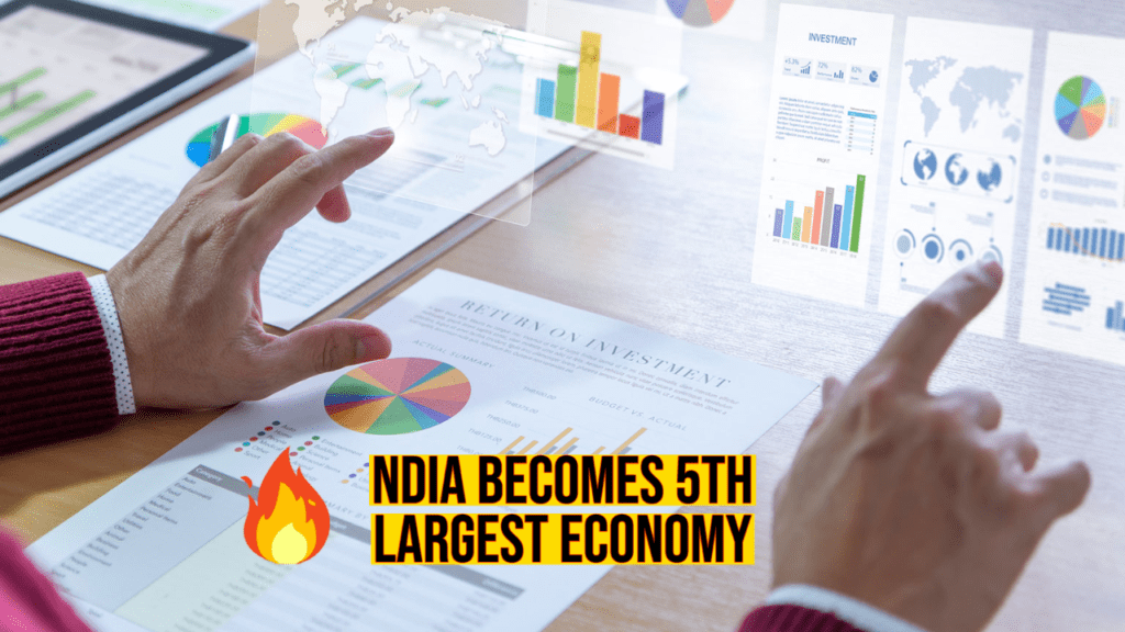 india becomes 5th largest economy