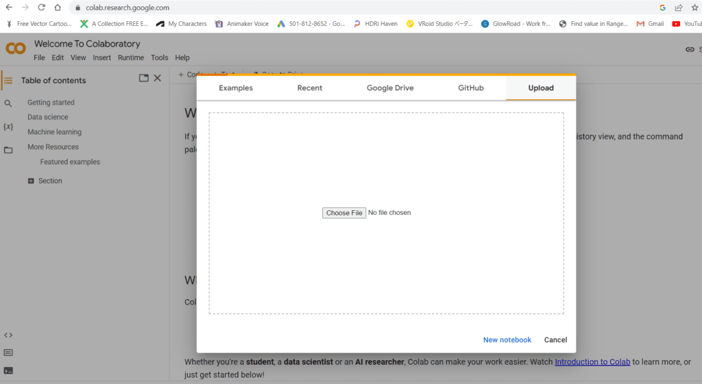 Google colab